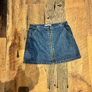 Zara Denim Mini Skirt